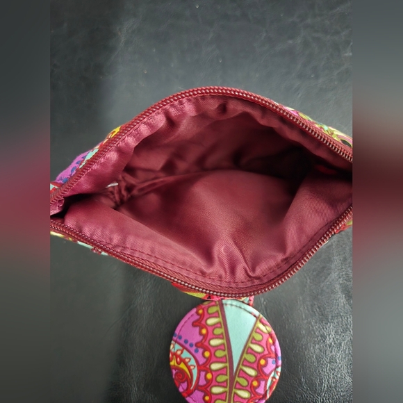 Vera Bradley Cosmetic Bag w Mirror - Picture 5 of 6